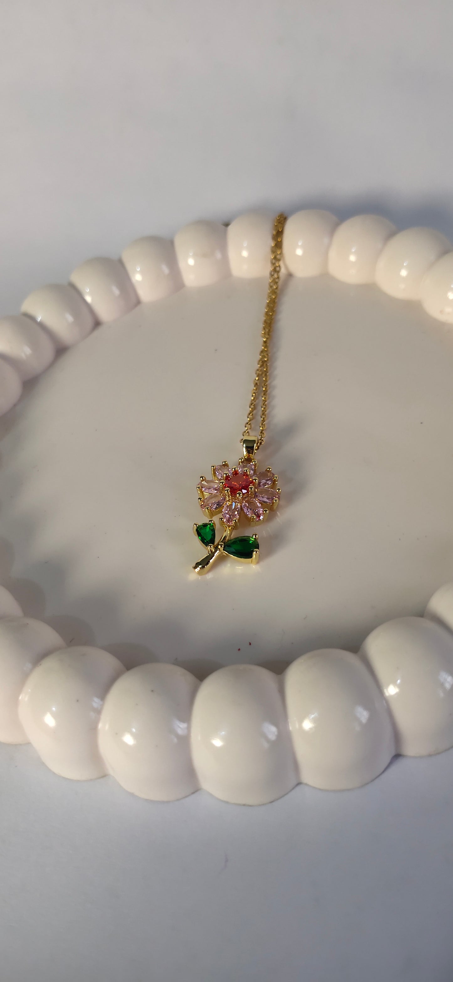 Roselle Charm Pendant