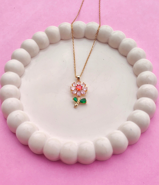 Roselle Charm Pendant