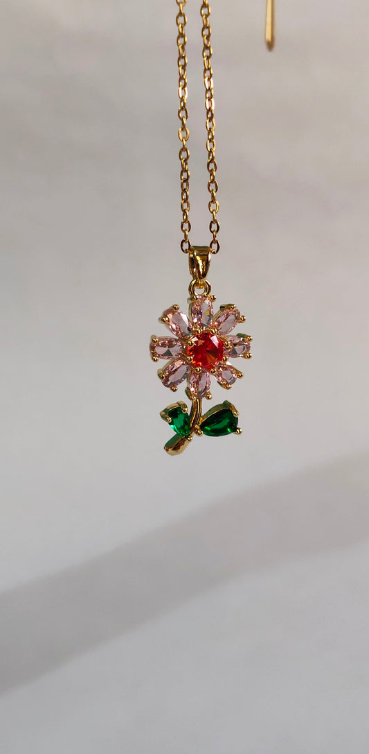 Roselle Charm Pendant