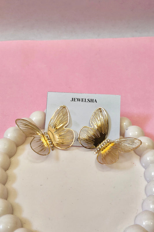 Big butterfly earrings (Celebrity Inspired)