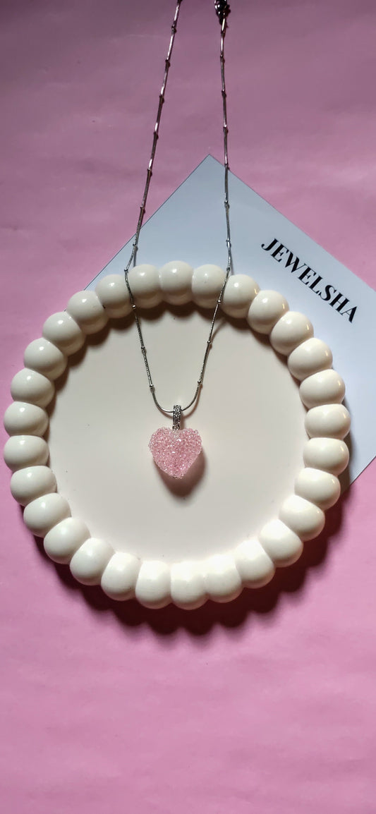 Crystal Heart Pendant